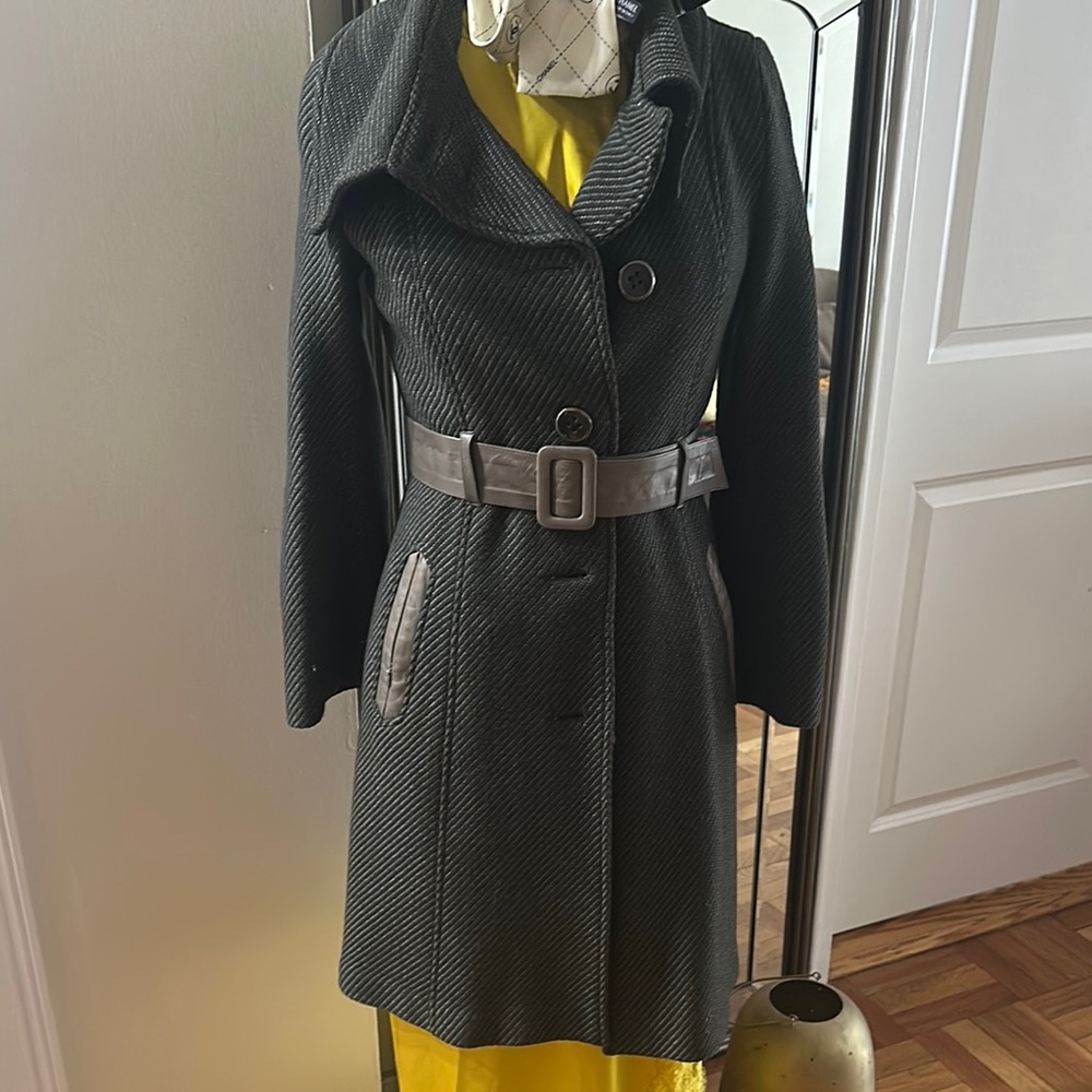 Mackage Elegant gray  Belted Women's Coat